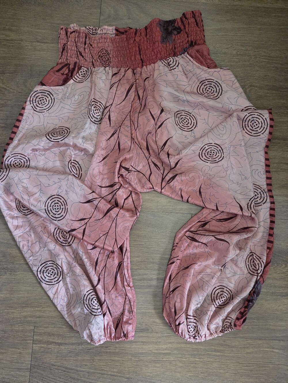 Silk Earthbound Harem Boho Pants